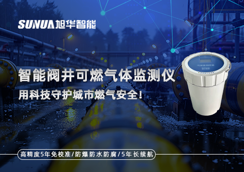 智能阀井可燃气体监测仪 ——用科技守护城市燃气安全！